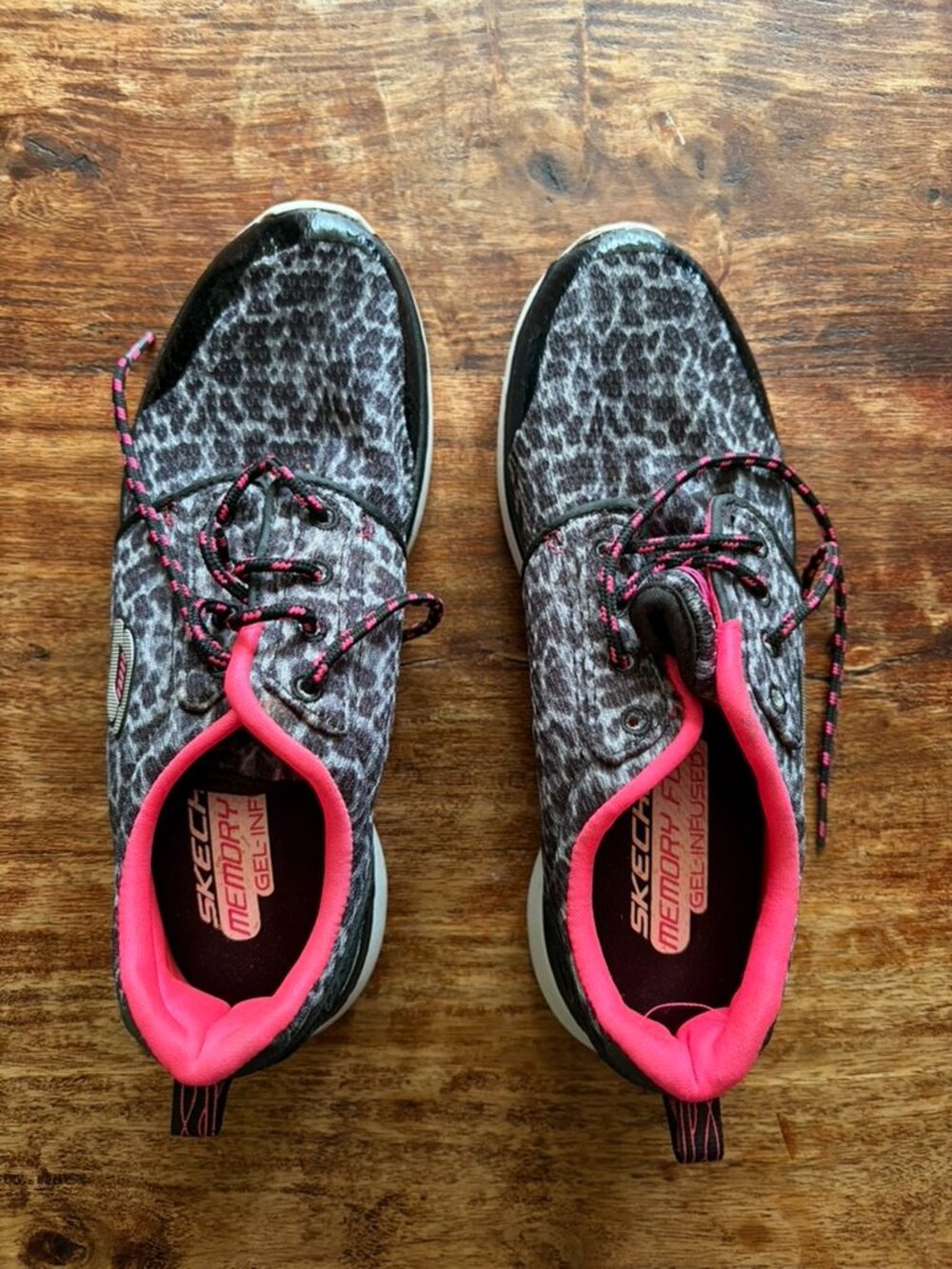 SKECHERS Memory Foam Gel Infused Sneakers